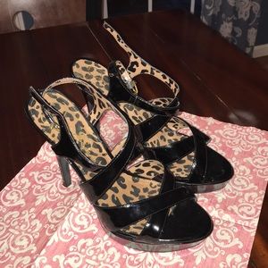 Jessica Simpson Black Patent Shoes
